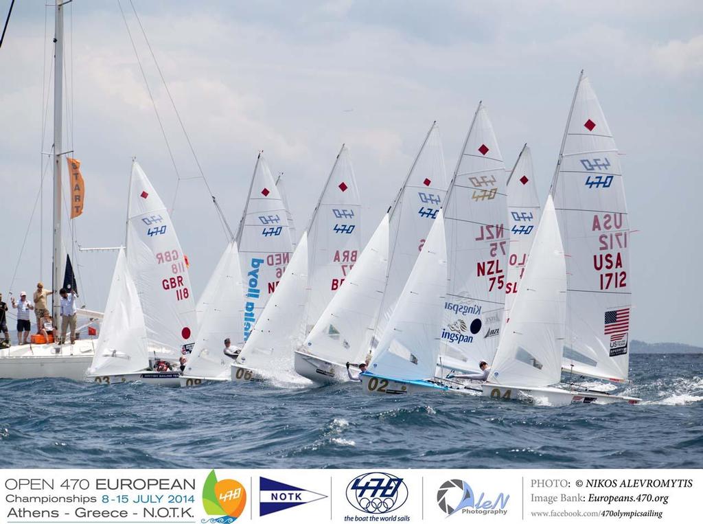 470 Women Medal Race Start © Nikos Alevromytis / Alen Photography http://www.alen.gr